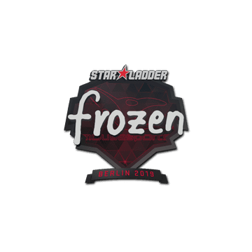 Sticker | frozen | Berlin 2019