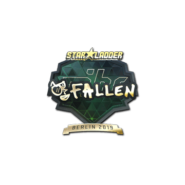 Sticker | FalleN (Gold) | Berlin 2019