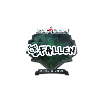 Sticker | FalleN (Foil) | Berlin 2019