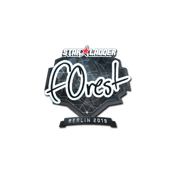 Sticker | f0rest (Foil) | Berlin 2019