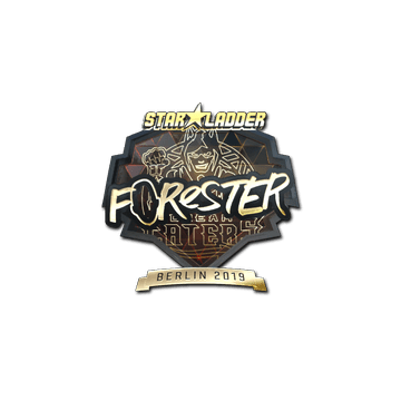 Sticker | Forester (Gold) | Berlin 2019