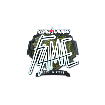Sticker | flamie (Foil) | Berlin 2019