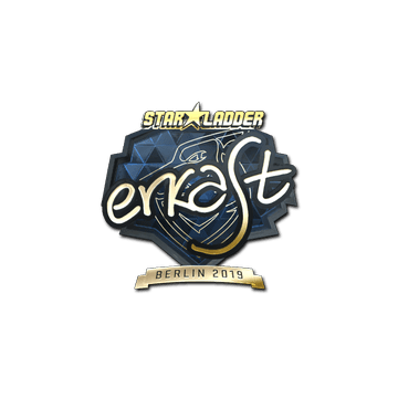 Sticker | erkaSt (Gold) | Berlin 2019