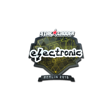 Sticker | electronic (Foil) | Berlin 2019