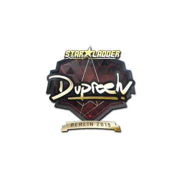 Sticker | dupreeh (Gold) | Berlin 2019