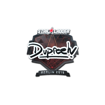 Sticker | dupreeh (Foil) | Berlin 2019