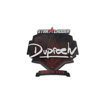 Sticker | dupreeh | Berlin 2019