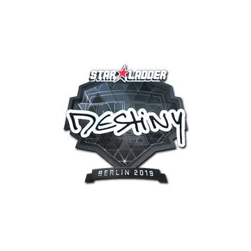 Sticker | DeStiNy (Foil) | Berlin 2019
