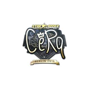 Sticker | CeRq (Gold) | Berlin 2019