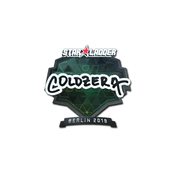 Sticker | coldzera (Foil) | Berlin 2019