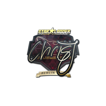 Sticker | chrisJ (Gold) | Berlin 2019