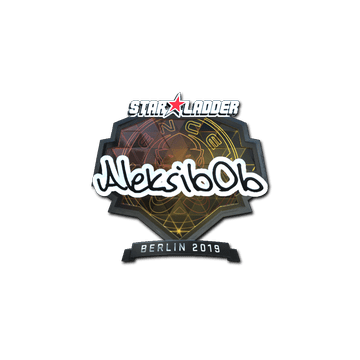 Sticker | Aleksib (Foil) | Berlin 2019