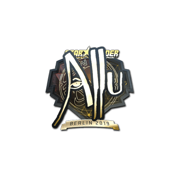 Sticker | allu (Gold) | Berlin 2019