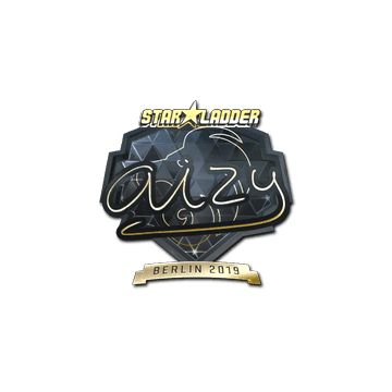 Sticker | aizy (Gold) | Berlin 2019