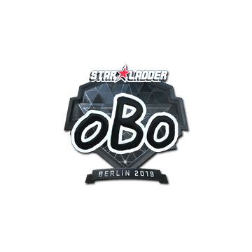 Sticker | oBo (Foil) | Berlin 2019