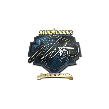 Sticker | nitr0 (Gold) | Berlin 2019
