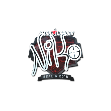 Sticker | NiKo (Foil) | Berlin 2019