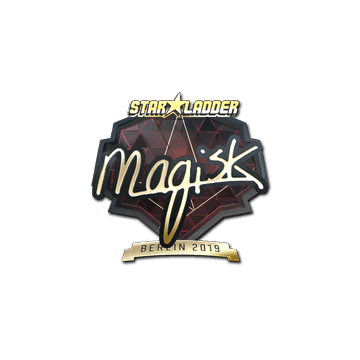 Sticker | Magisk (Gold) | Berlin 2019