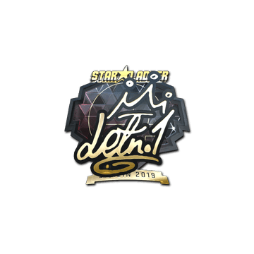 Sticker | LETN1 (Gold) | Berlin 2019