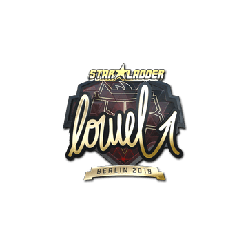 Sticker | loWel (Gold) | Berlin 2019