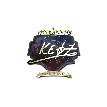 Sticker | Keoz (Gold) | Berlin 2019