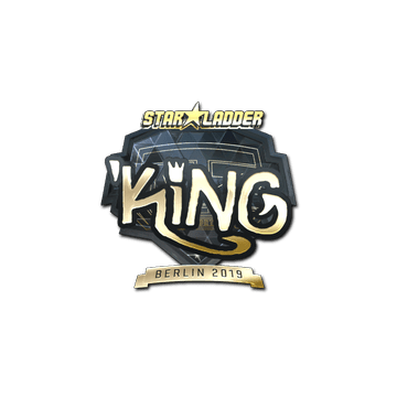 Sticker | kNgV- (Gold) | Berlin 2019