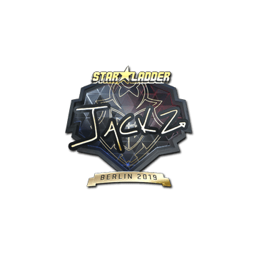 Sticker | JaCkz (Gold) | Berlin 2019