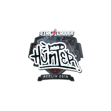 Sticker | huNter- (Foil) | Berlin 2019