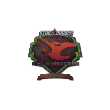 Sticker | mousesports (Holo) | Berlin 2019