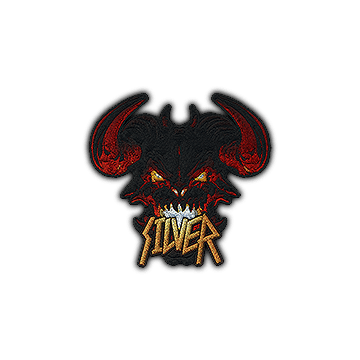 Patch | Metal Silver Demon
