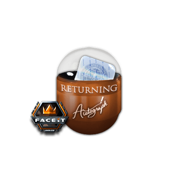 London 2018 Returning Challengers Autograph Capsule