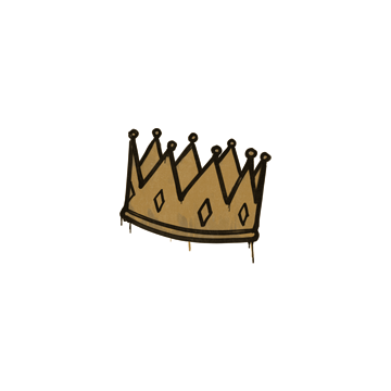 Sealed Graffiti | King Me (Desert Amber)