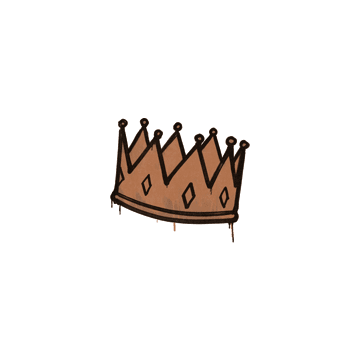 Sealed Graffiti | King Me (Tiger Orange)