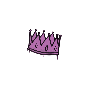 Sealed Graffiti | King Me (Bazooka Pink)
