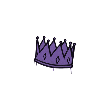 Sealed Graffiti | King Me (Monster Purple)