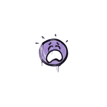 Sealed Graffiti | QQ (Violent Violet)