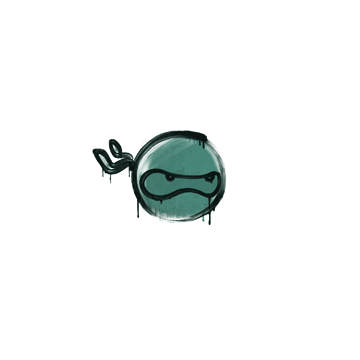 Sealed Graffiti | Ninja (Frog Green)