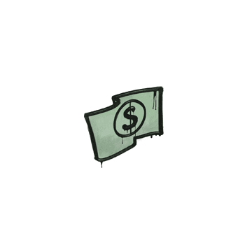 Sealed Graffiti | Keep the Change (Cash Green)