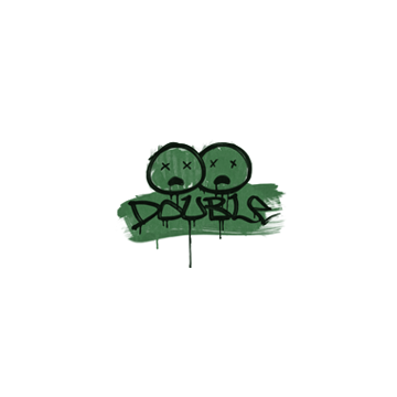Sealed Graffiti | Double (Jungle Green)