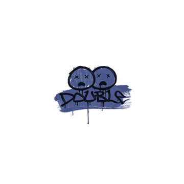 Sealed Graffiti | Double (SWAT Blue)