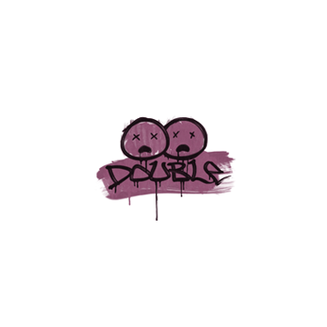 Sealed Graffiti | Double (Princess Pink)