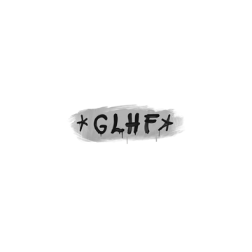 Sealed Graffiti | GLHF (Shark White)