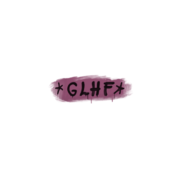 Sealed Graffiti | GLHF (Princess Pink)