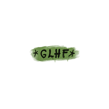 Sealed Graffiti | GLHF (Battle Green)
