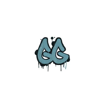 Sealed Graffiti | GGEZ (Wire Blue)