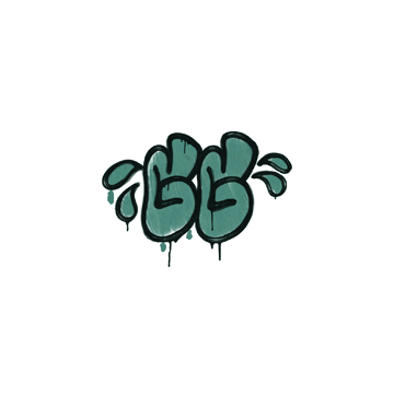 Sealed Graffiti | GGWP (Frog Green)