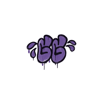 Sealed Graffiti | GGWP (Monster Purple)