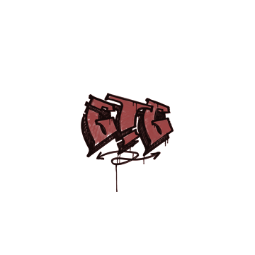 Sealed Graffiti | GTG (Blood Red)