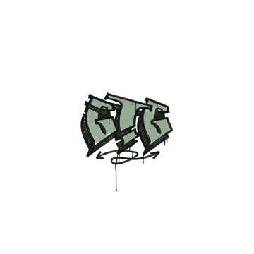 Sealed Graffiti | GTG (Cash Green)