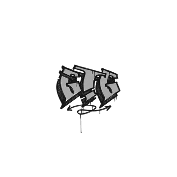 Sealed Graffiti | GTG (Shark White)